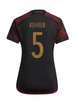 Deutschland Thilo Kehrer #5 Auswärtstrikot für Frauen WM 2022 Kurzarm